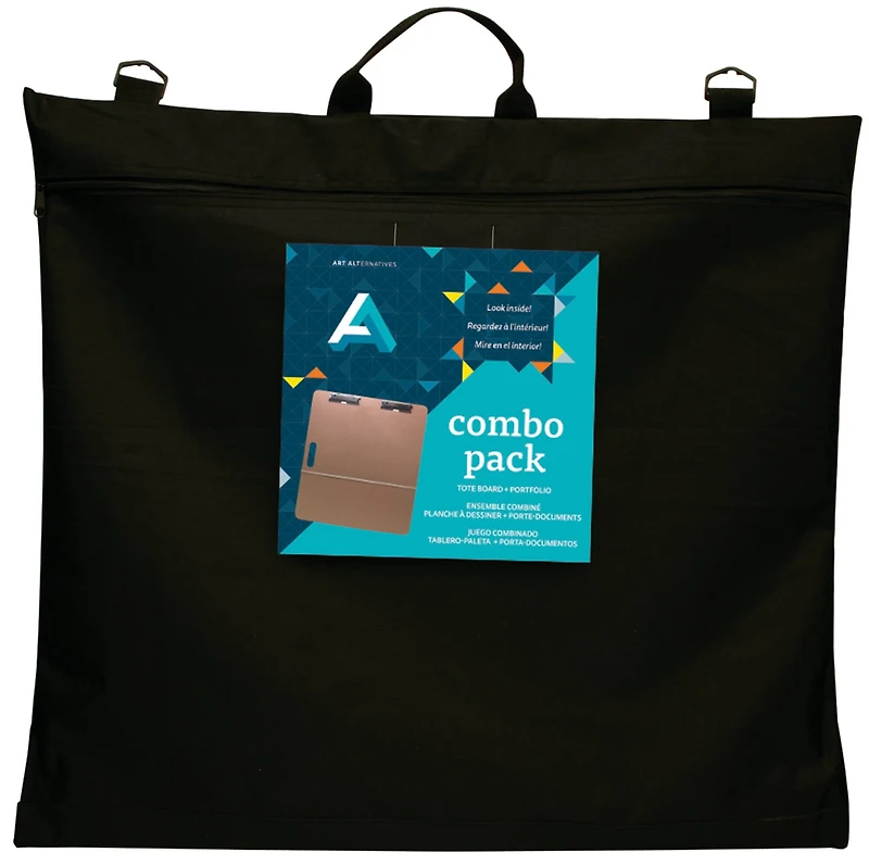 Art Alternatives Artist's Essential On-the-Go Portfolio & Tote Board Combo