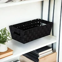 Simplify Medium Woven Strap Shelf Tote