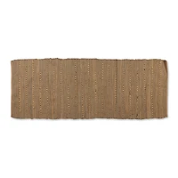 DII® Taupe Rag Rug, 2ft. x 6ft.