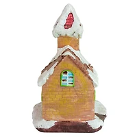 8.5" LED Lighted Church Christmas Village Decoration