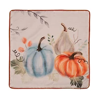 Glitzhome® Faux Burlap Pumpkin Pillow Cover