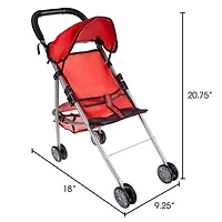 Toy Time Toy Stroller for 10" Baby Dolls