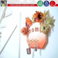 Pintyplus Matt Jet Black Evolution Water-Based Spray Paint, 11.18oz.