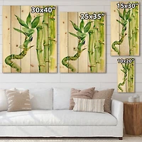 Designart - Bamboo Branches In The Forest VI