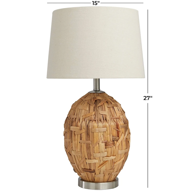 Seagrass Handmade Woven Table Lamp