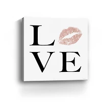 Love Kisses Canvas Giclee