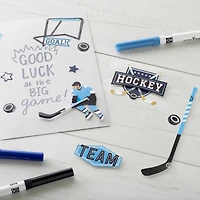 Hockey Chipboard Stickers by Recollections™