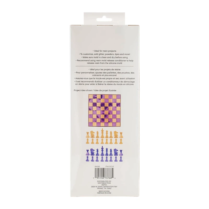 Complete Chess Silicone Mold Set by Craft Smart®