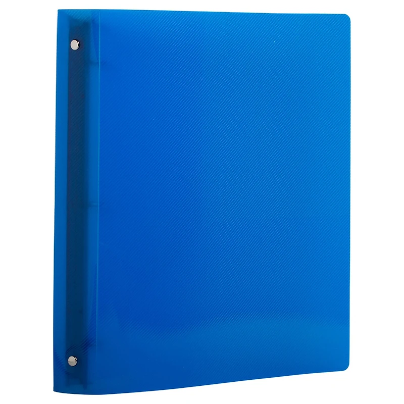 JAM Paper Glass Twill Plastic 3-Ring Binder