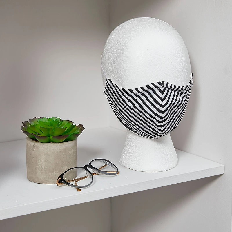 12 Pack: FloraCraft® SmoothFōM® White Foam Faceless Head