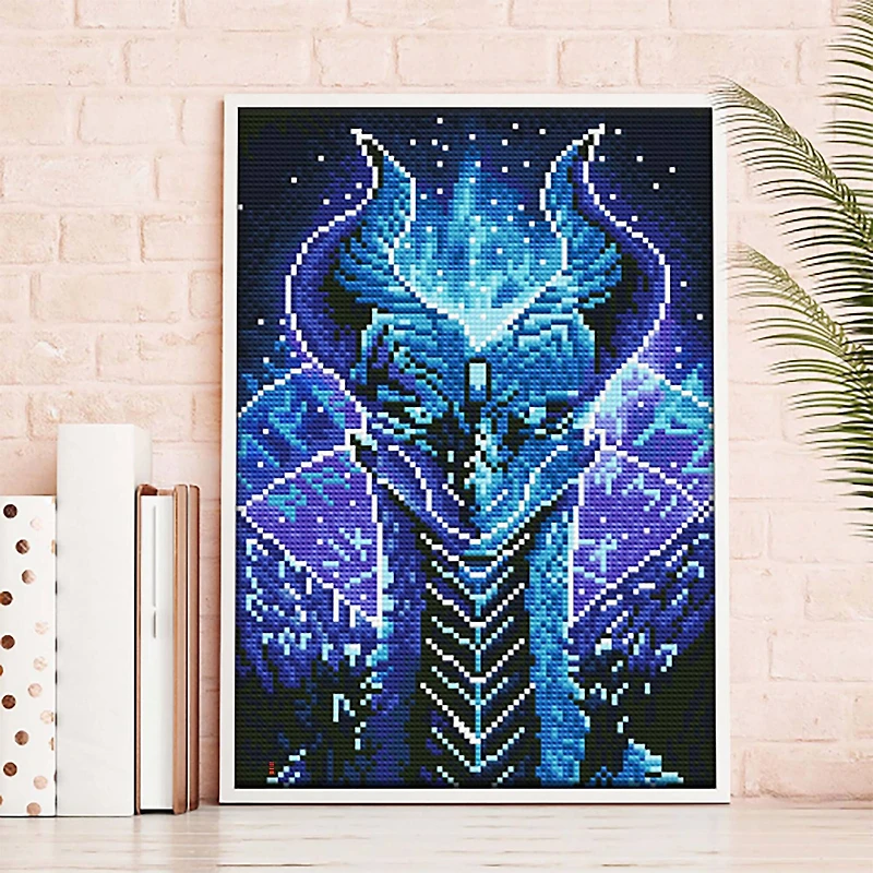 Sparkly Selections Dragon Glow in the Dark Diamond Art Kit