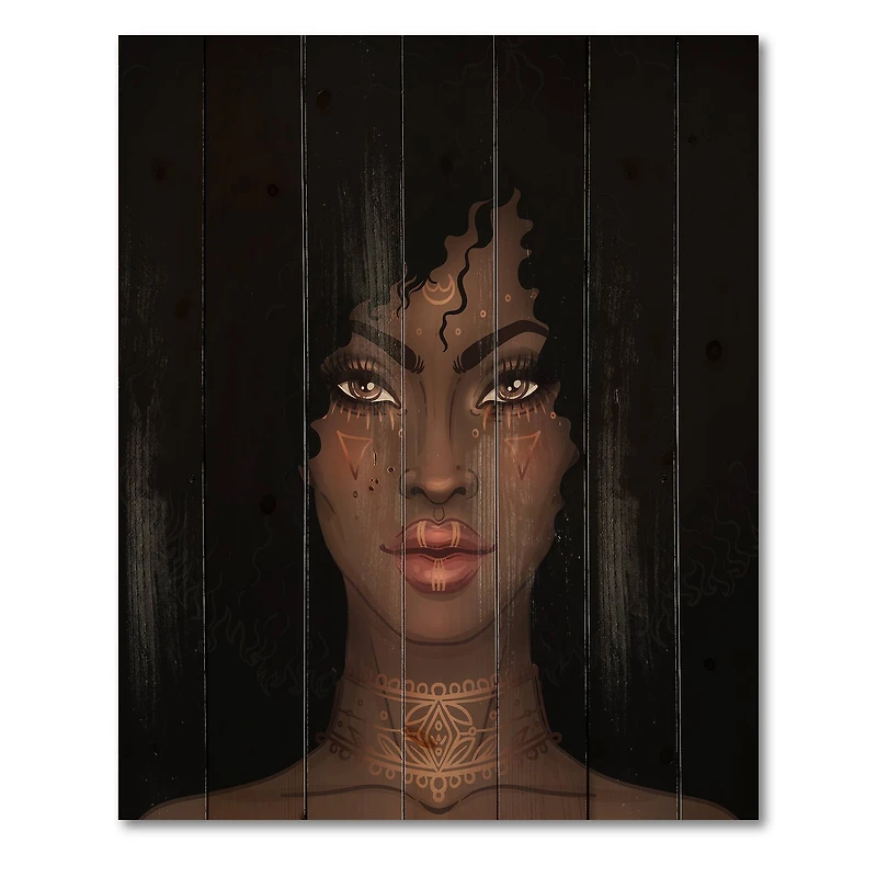 Designart - Portrait of African American Woman II