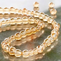 Amber Glass Mixed Beads by Bead Landing™