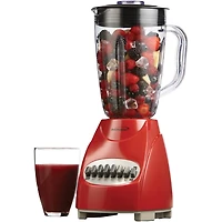 Brentwood Red 12-Speed Blender