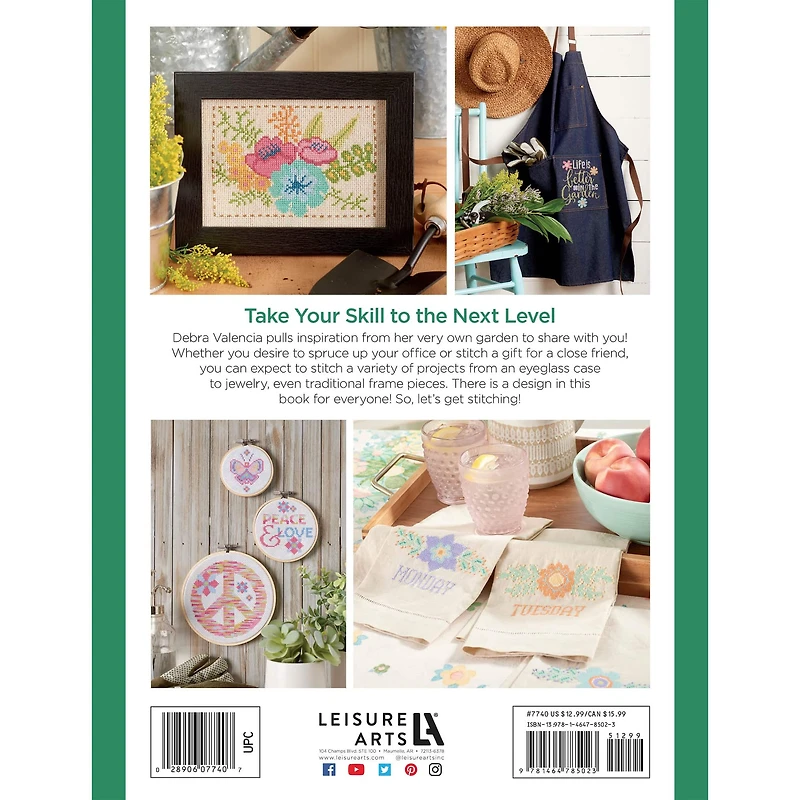 Leisure Arts® From The Garden Cross Stitch Book