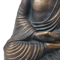 Glitzhome® 19" Meditating Buddha Statue
