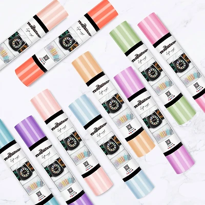 TeckWrapCraft Pastel Glossy Vinyl Roll Bundle, 60"
