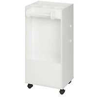 Honey Can Do White Craft Storage Cart With Wheels