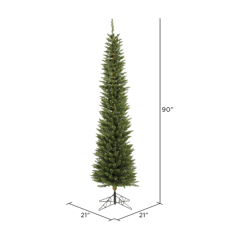 7.5ft. Unlit Durham Pole Pine Artificial Christmas Tree