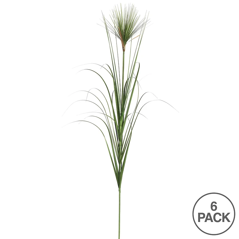 6 Pack: Green Mixed Grass Spray