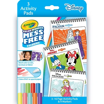 Crayola® Color Wonder® Disney® Characters Activity Pad, Pack of 3 