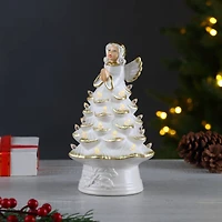 8" Nostalgic Ceramic Angel Tree