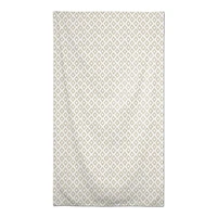 Gray Brush Diamond Tablecloth