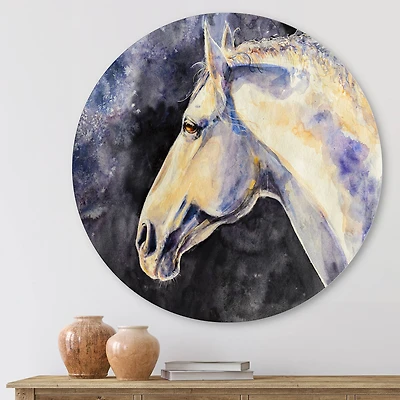 Designart - The Head of A Lipizzan Horse