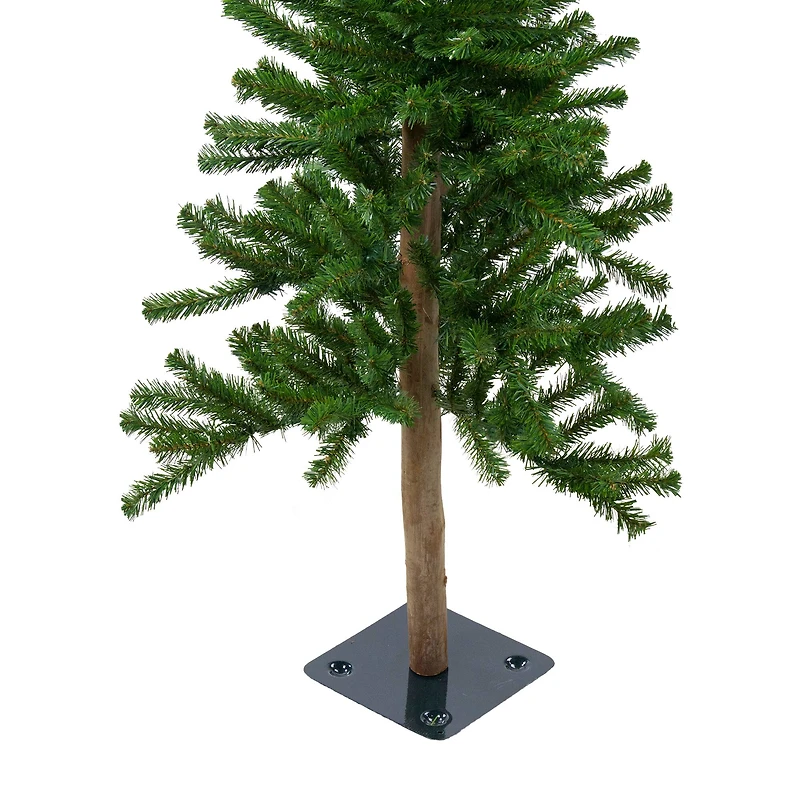 3ft. Pre-Lit Alpine Artificial Christmas Tree
