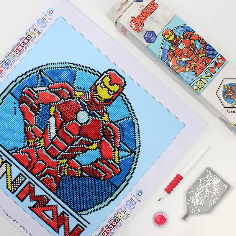 Camelot® Dots Iron Man Armoury Diamond Painting Kit
