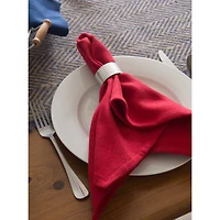 DII® 72" French Blue Chevron Burlap Table Runner