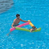 Dinosaur Twisty Tube Inflatable Swimming Pool Noodle, 5.25ft