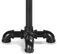 Black Standing Kitchen Industrial Pipe Paper Towel Holder