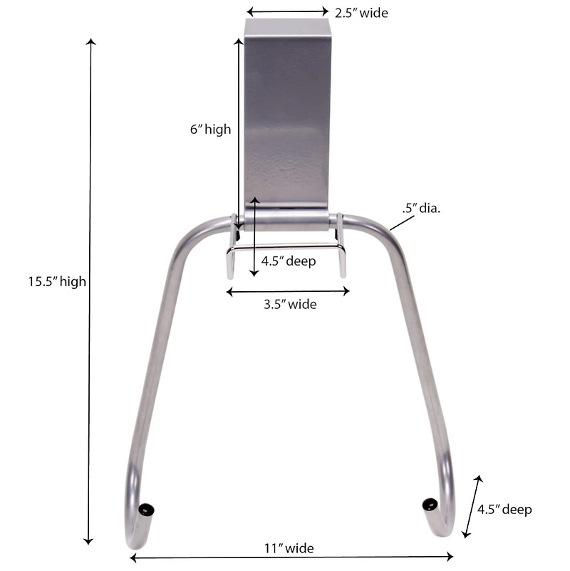 Household Essentials Over-The-Door Ironing Board Holder