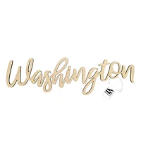 Leisure Arts® 13.5" Wood Washington Word