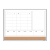 U Brands 24" x 18" 4N1 Magnetic Combo Board