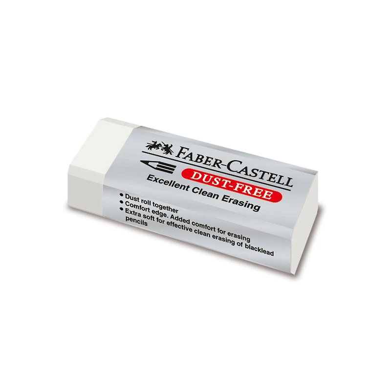 Faber-Castell® Dust Free Erasers, 2ct.