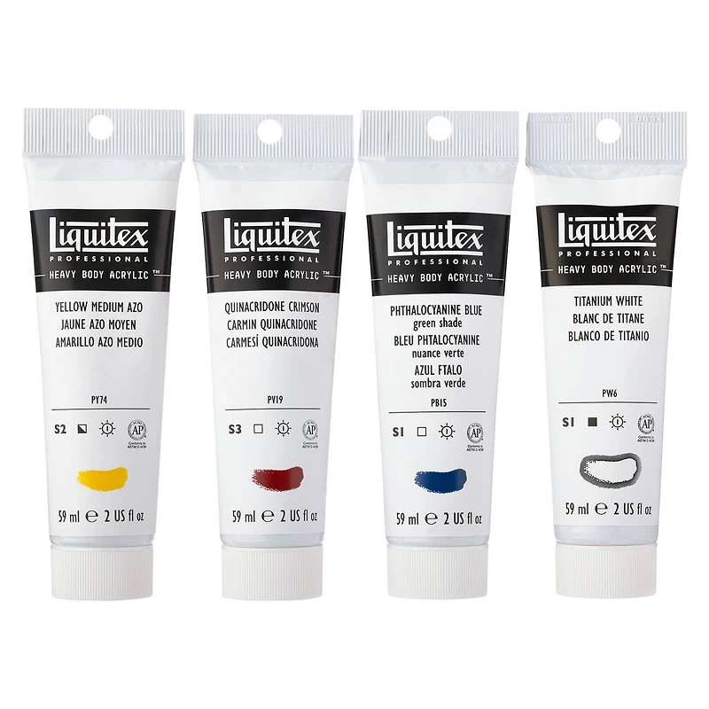 6 Packs: 4 ct. (24 total) Liquitex® Professional Heavy Body Mixing Acrylic