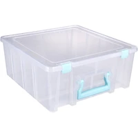 ArtBin® Aqua Super Satchel™ Double Deep Storage Bin with Dividers