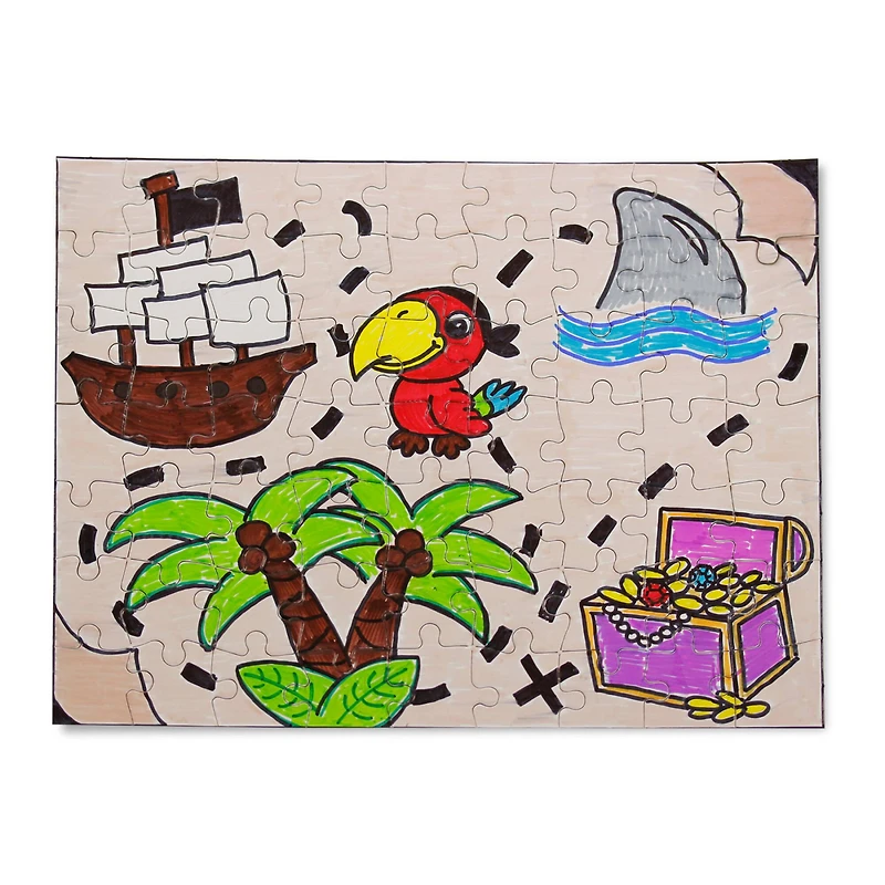 Hygloss® Compoz-A-Puzzle® 63 Piece Puzzle Set, 24ct.