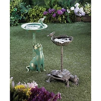 21'' Cat Birdbath