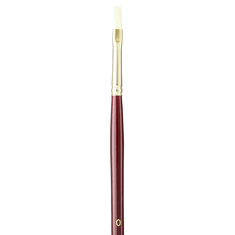 Connoisseur® Pure Synthetic Long Handle Flat Brush
