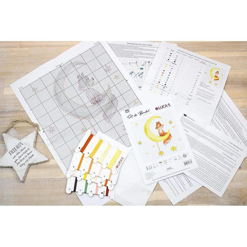 Luca-s Fox Counted Cross Stitch Kit