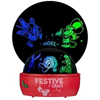 LightShow® Disney® Mickey & Friends Festive Cheer Rotating Tabletop Projector