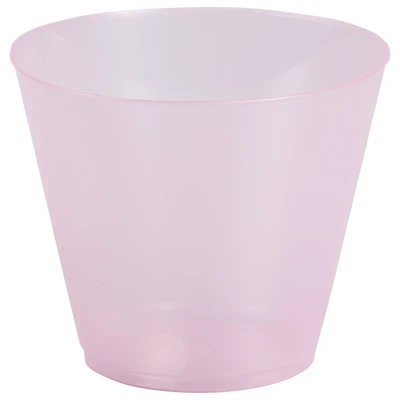 JAM Paper 9oz. Clear Plastic Cups