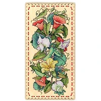 MP Studia Garden Bindweed Cross Stitch On Wood Kit