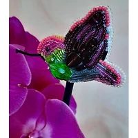 Crystal Art Beadwork Kit For Creating Brooch Fly Bird