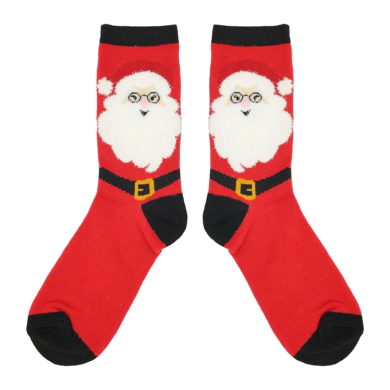 Santa Belt Crew Socks by Celebrate It™