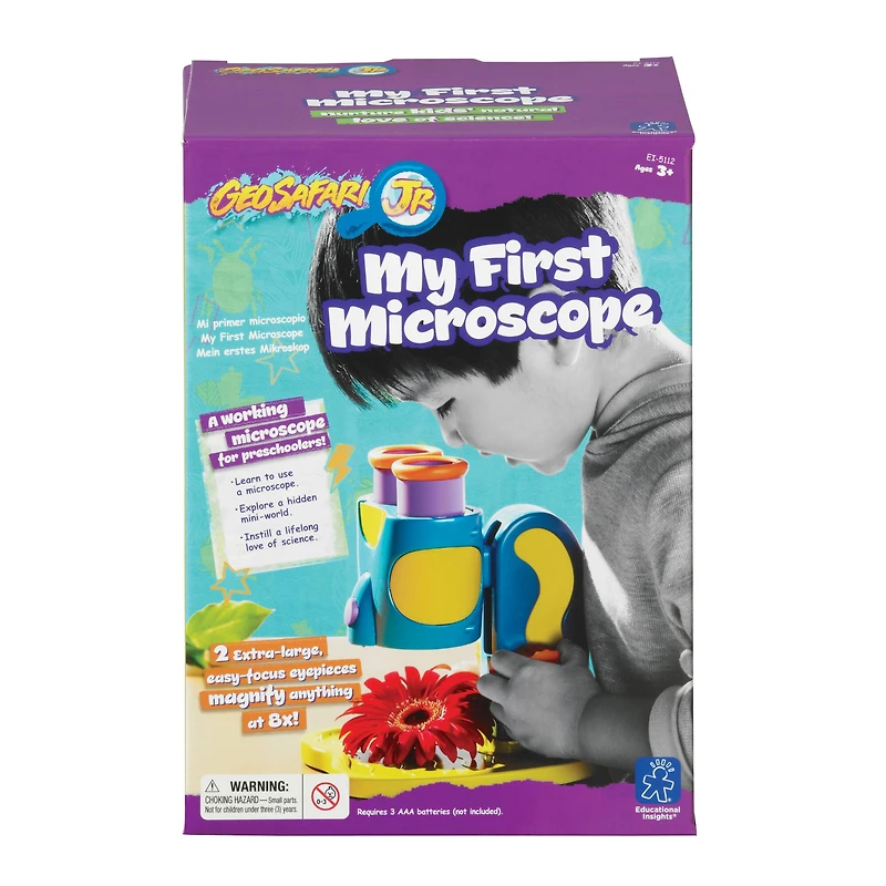 Educational Insights® GeoSafari Jr. My First Microscope
