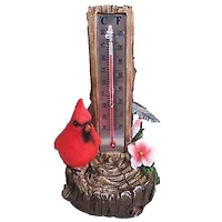 Santa's Workshop 6.5" Cardinal Thermometer